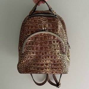 Patricia Nash Snakeskin Mini Backpack